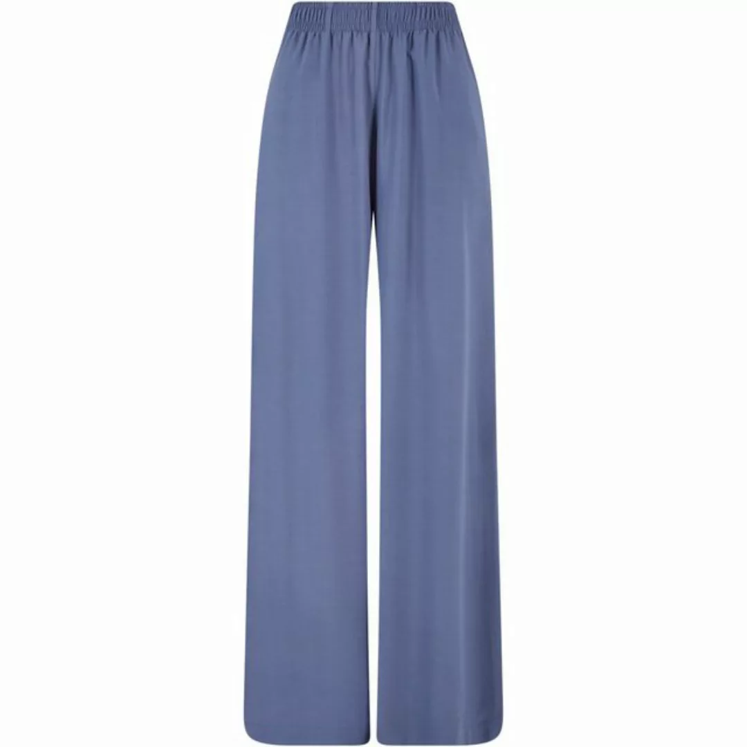 URBAN CLASSICS Cargohose Urban Classics Damen Ladies Wide Leg Viscose Pants günstig online kaufen