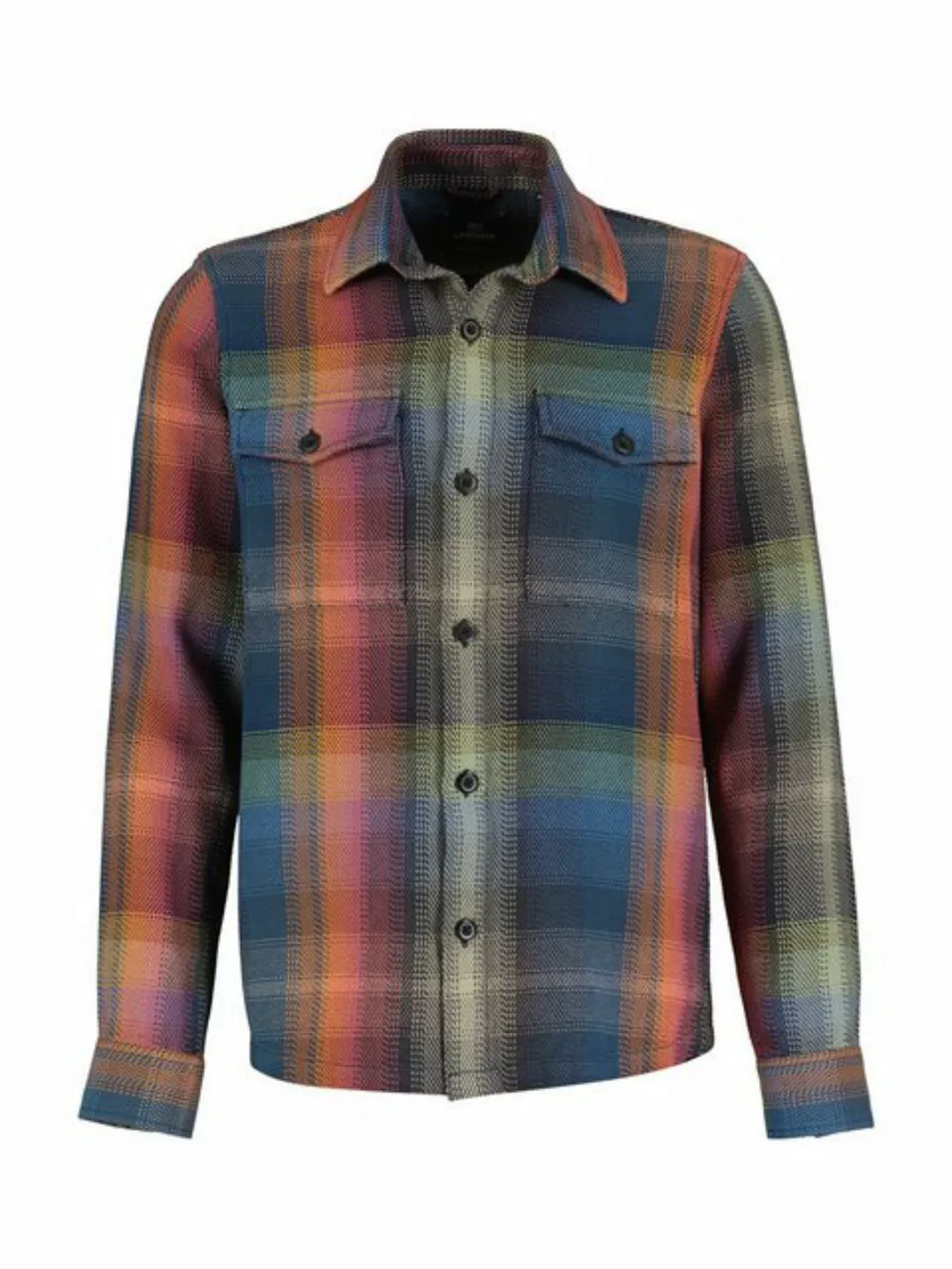 LERROS Langarmhemd "LERROS Herren Overshirt im Lumberjack-Style" günstig online kaufen