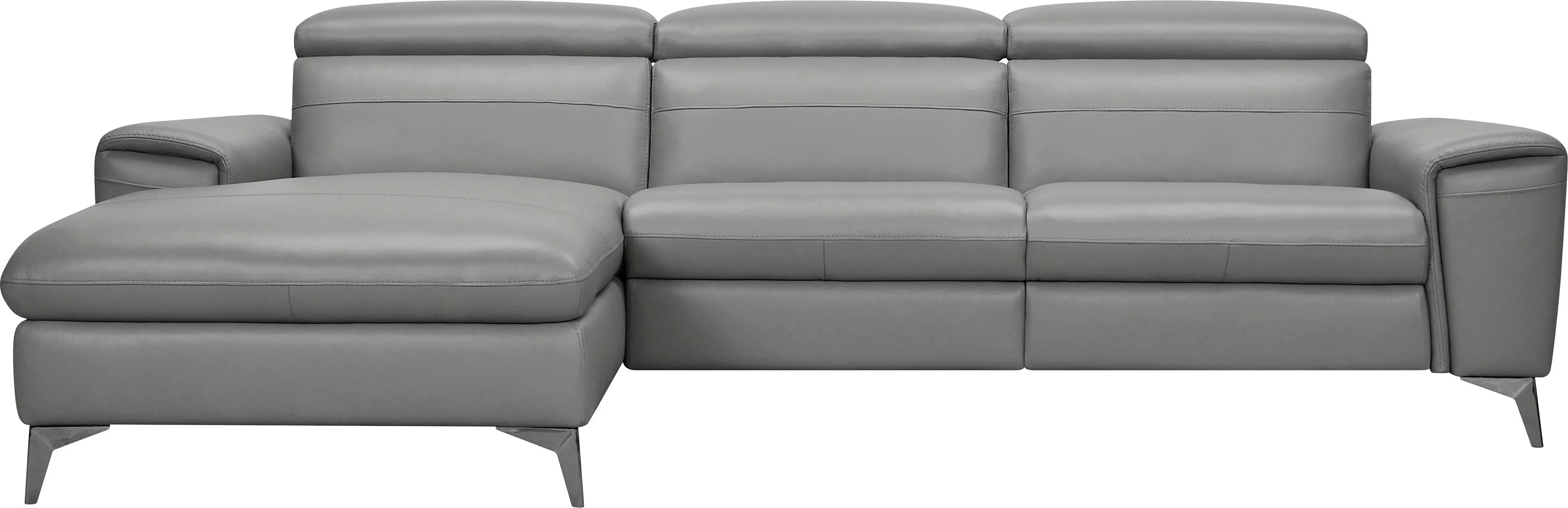 Places of Style Ecksofa "Theron, L-Form, 263 cm,", elektrische Relaxfunktio günstig online kaufen