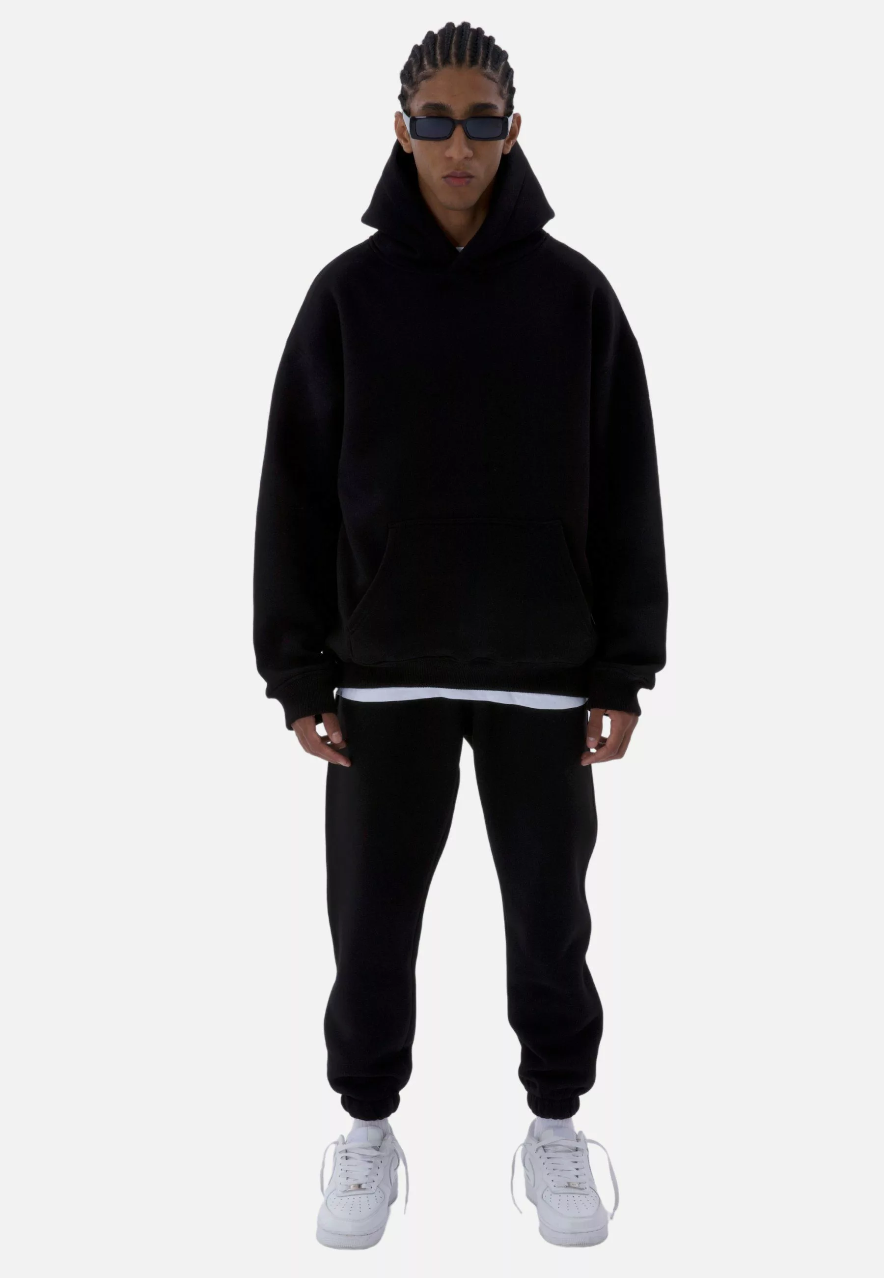 COFI Casuals Jogginganzug Basic Oversized Hoodie günstig online kaufen