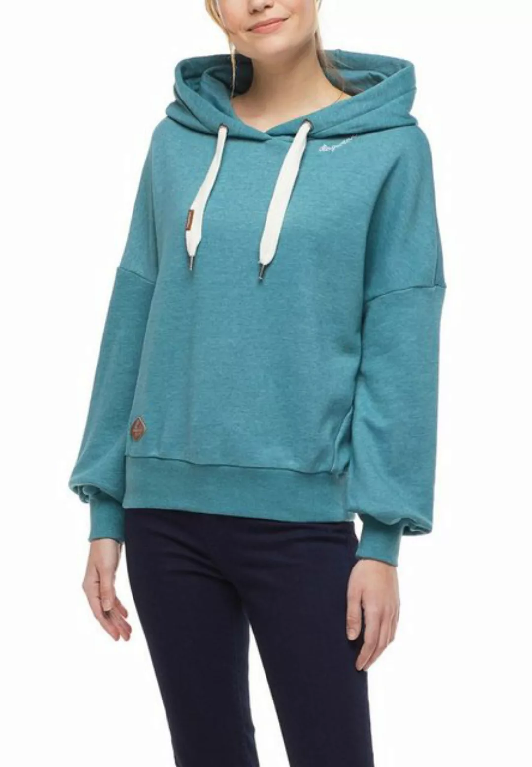 Ragwear Hoodie Ragwear Damen Sweater HODBY 2121-30030 Petrol 5028 Türkis günstig online kaufen