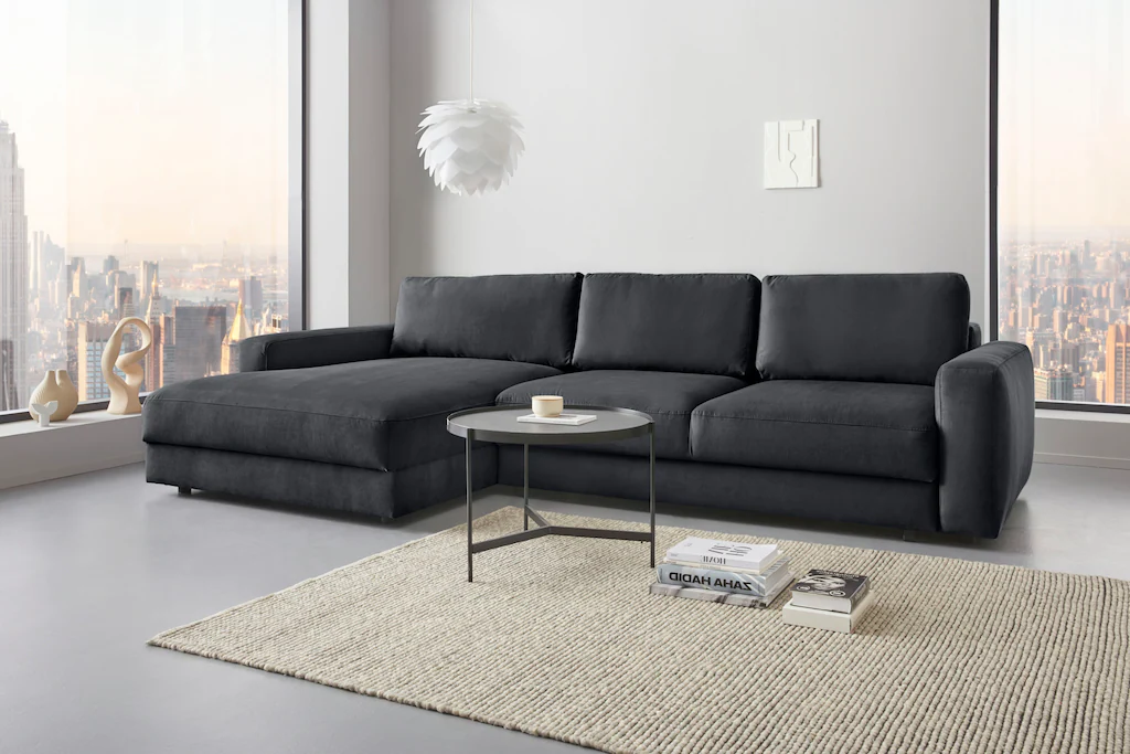 Places of Style Ecksofa "Bloomfield, L-Form", wahlweise mit Bettfunktion un günstig online kaufen