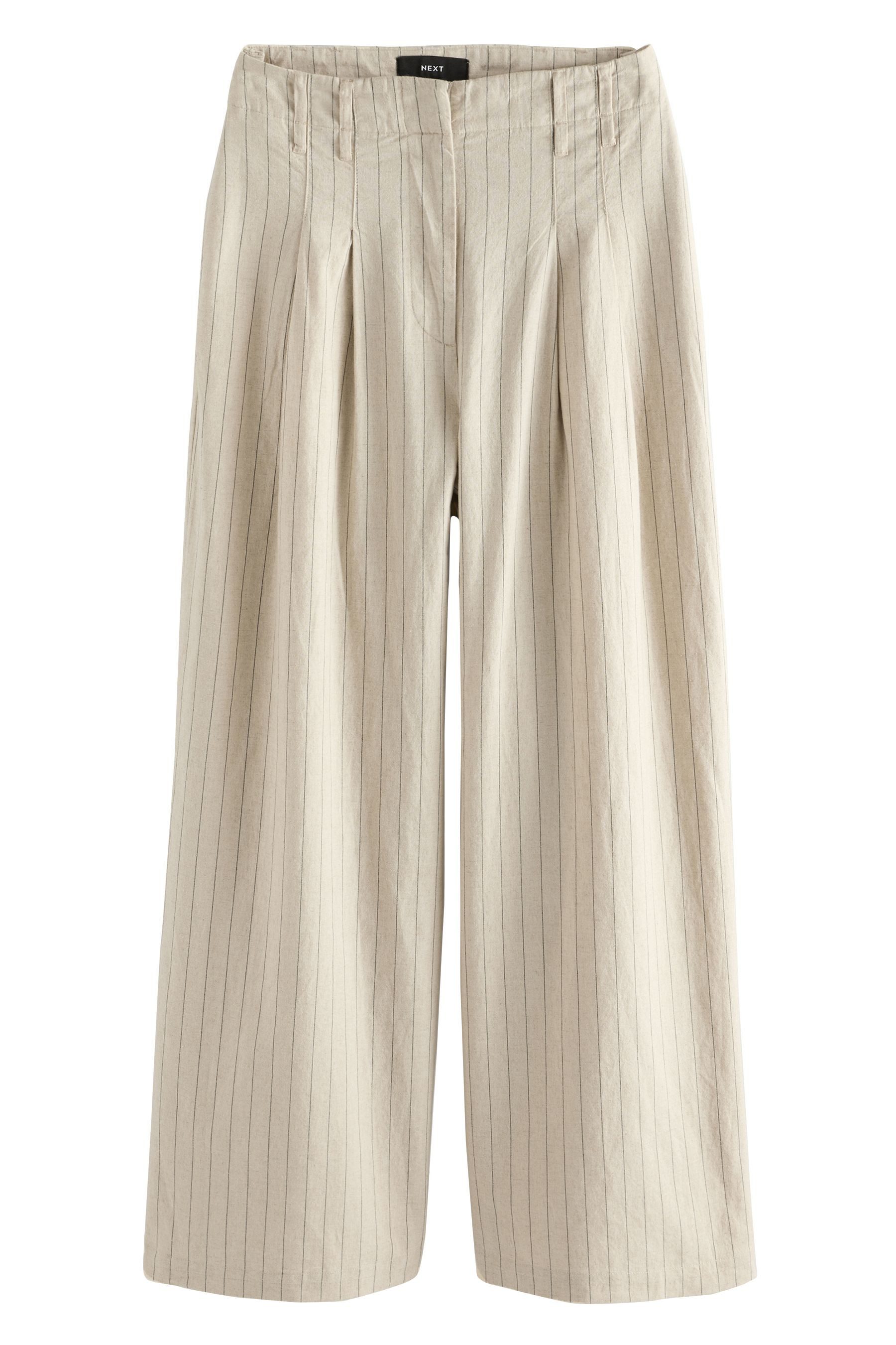 Next Palazzohose Superbreit gestreifte Hose aus günstig online kaufen