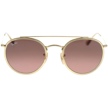 Ray-ban  Sonnenbrillen Runde Double Bridge Sonnenbrille RB3647N 912443 günstig online kaufen