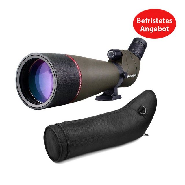 SVBONY SV13 20-60x80 Spektiv HD Wasserdicht Spotting Scope mit Tragetasche günstig online kaufen