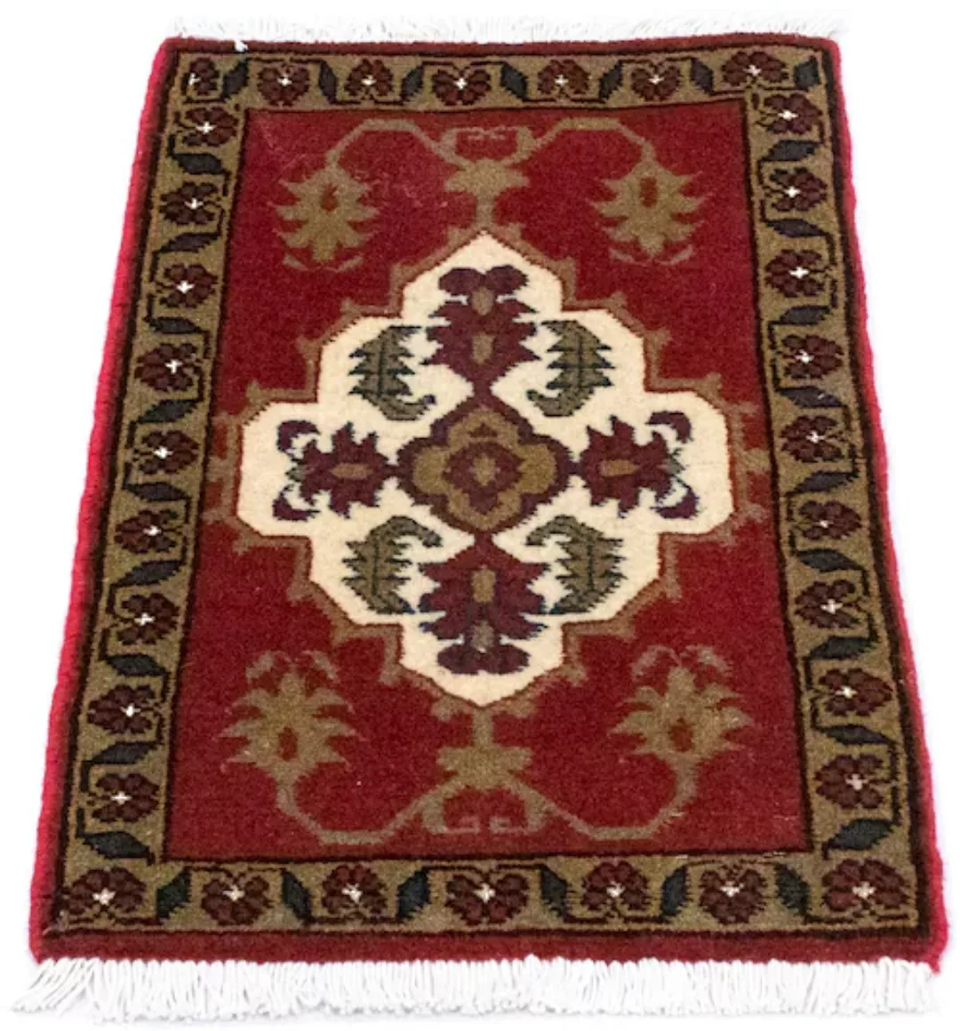 morgenland Wollteppich »Ardebil Teppich handgeknüpft rot«, quadratisch günstig online kaufen