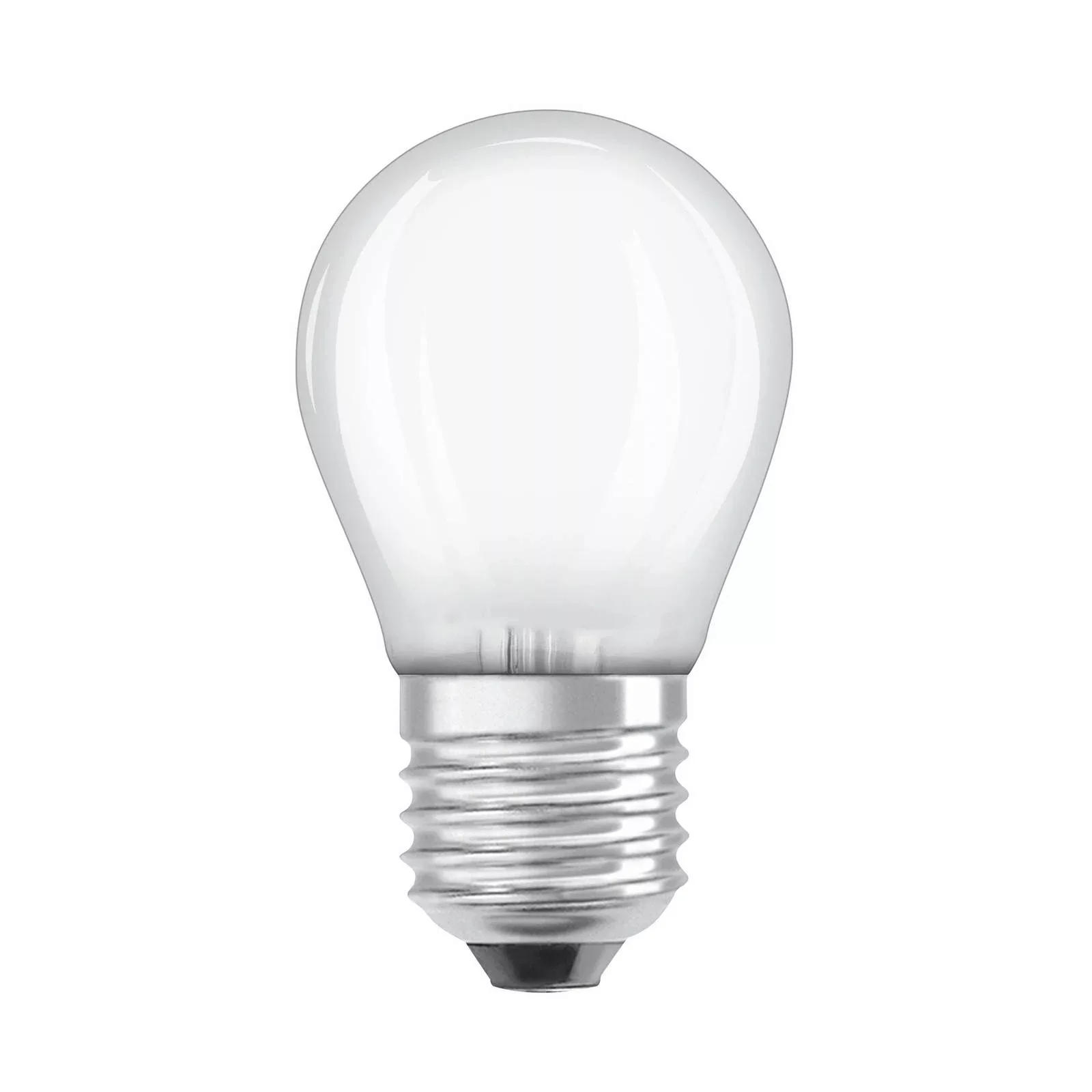 OSRAM LED-Leuchtmittel Tropfen matt E27 3,8W 2700K 806lm günstig online kaufen