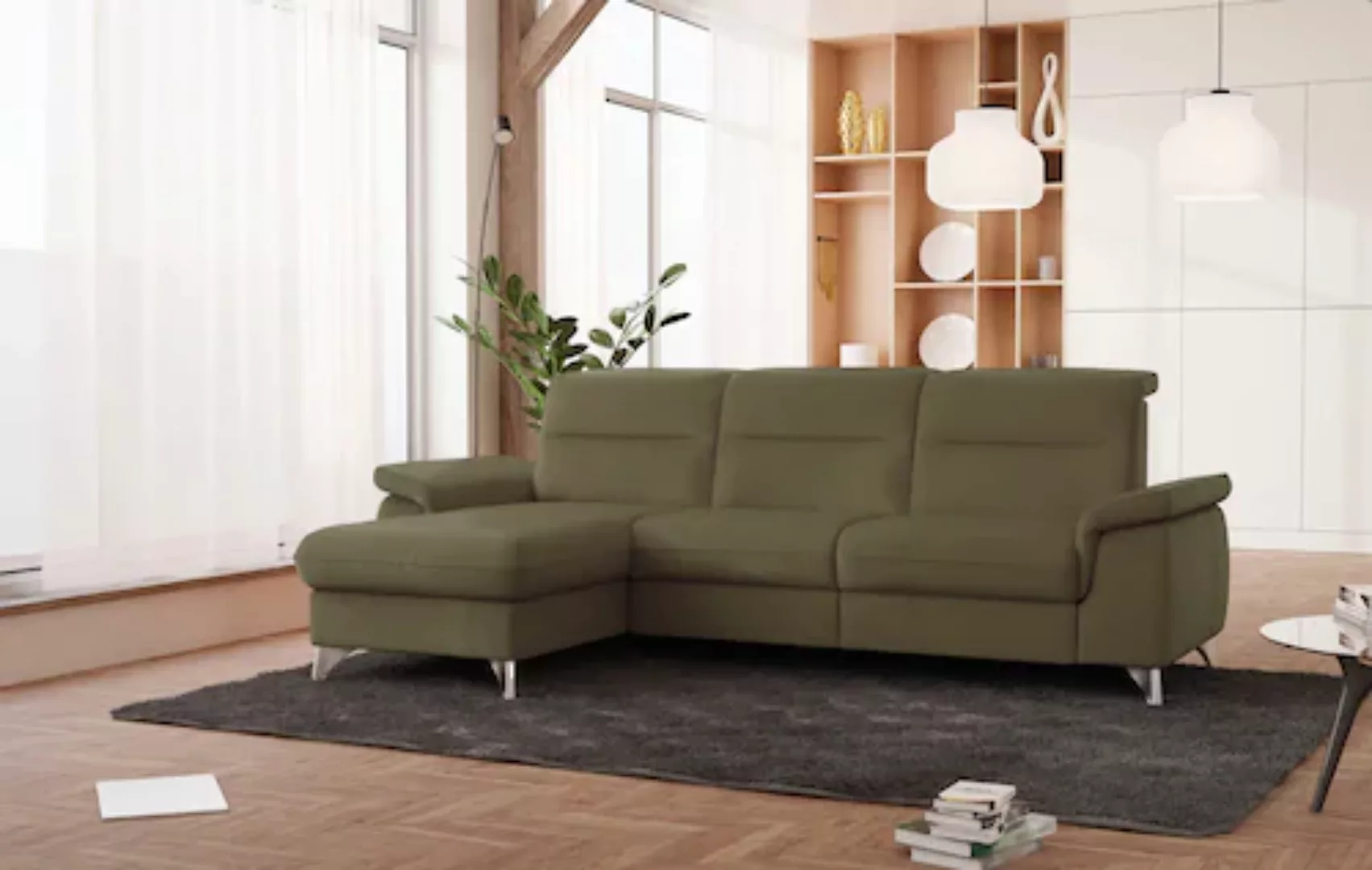 sit&more Ecksofa Astoria L-Form, wahlweise mit motorischer Relaxfunktion günstig online kaufen