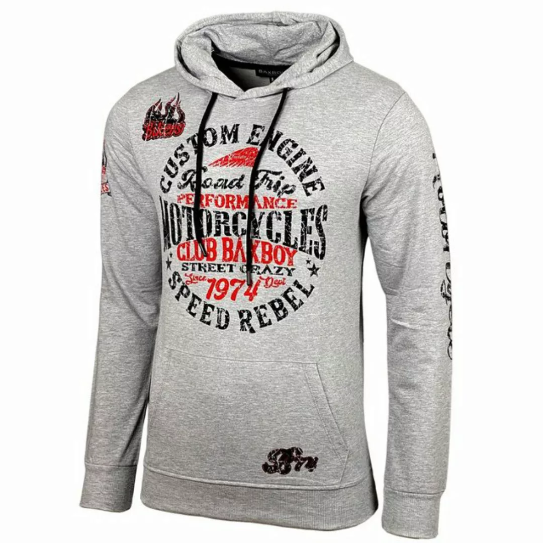 Baxboy Hoodie Baxboy Herren Pullover Sweatshirt Langarm Kapuzenpullover Hoo günstig online kaufen