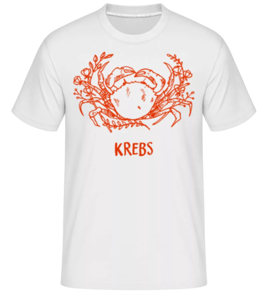 Kritzel Stil Sternzeichen Krebs · Shirtinator Männer T-Shirt günstig online kaufen