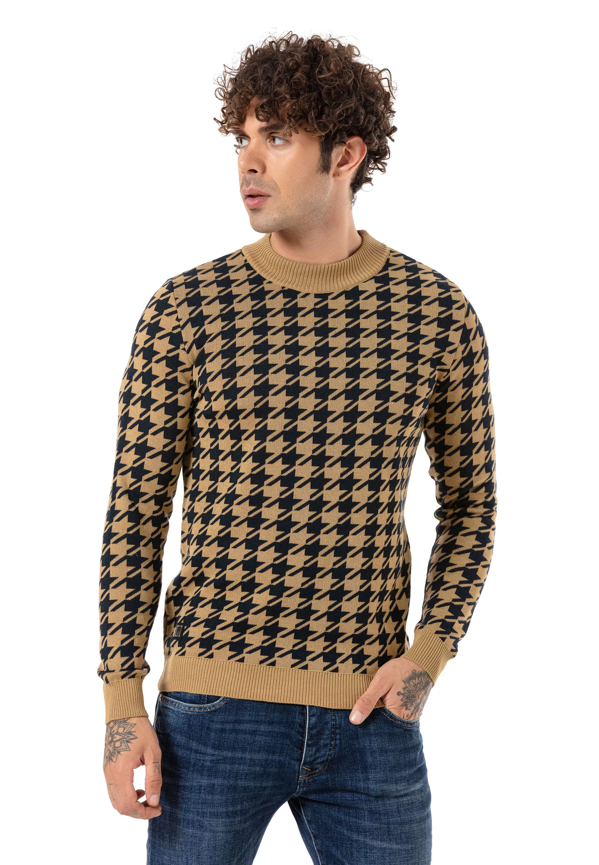 RedBridge Strickpullover "Shrewsbury", mit zweifarbigen Muster günstig online kaufen