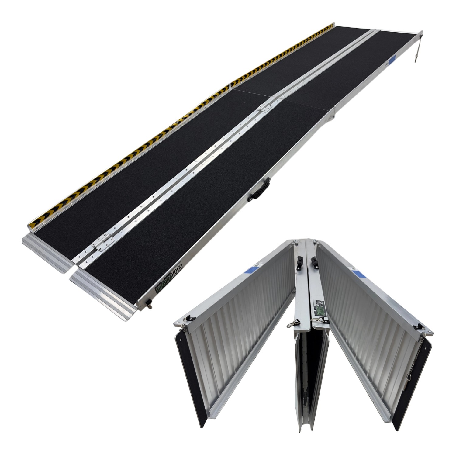 TRUTZHOLM Rollstuhlrampe Alu 2-Fach Klappbar 305 cm Traglast 272 kg günstig online kaufen