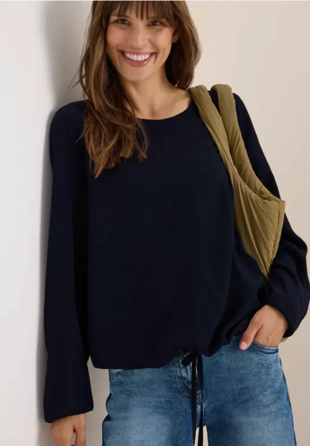 Bluse mit Tunnelzug günstig online kaufen