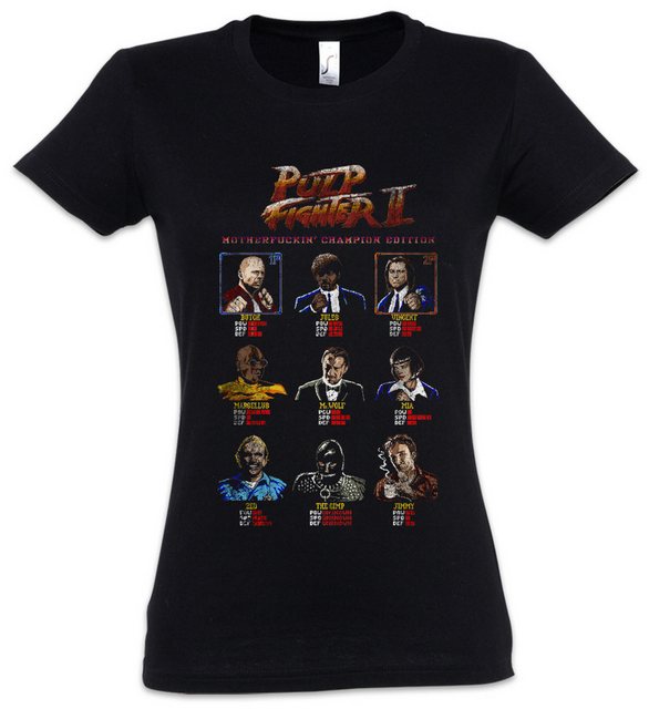 Urban Backwoods Print-Shirt Pulp Fighter II Damen T-Shirt Shirt Vincent Que günstig online kaufen