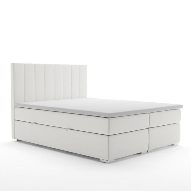 JVmoebel Bett Boxspring Bett Hotel Doppel Luxus Betten Polster Bettkasten B günstig online kaufen