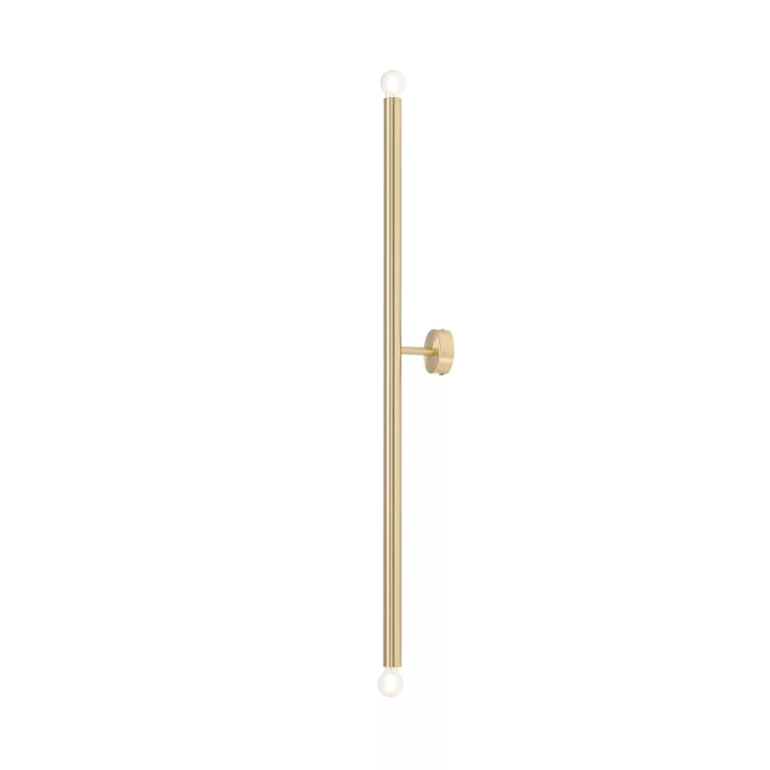 Wandlampe TUBO 2 BRASS L 1072D40_L günstig online kaufen