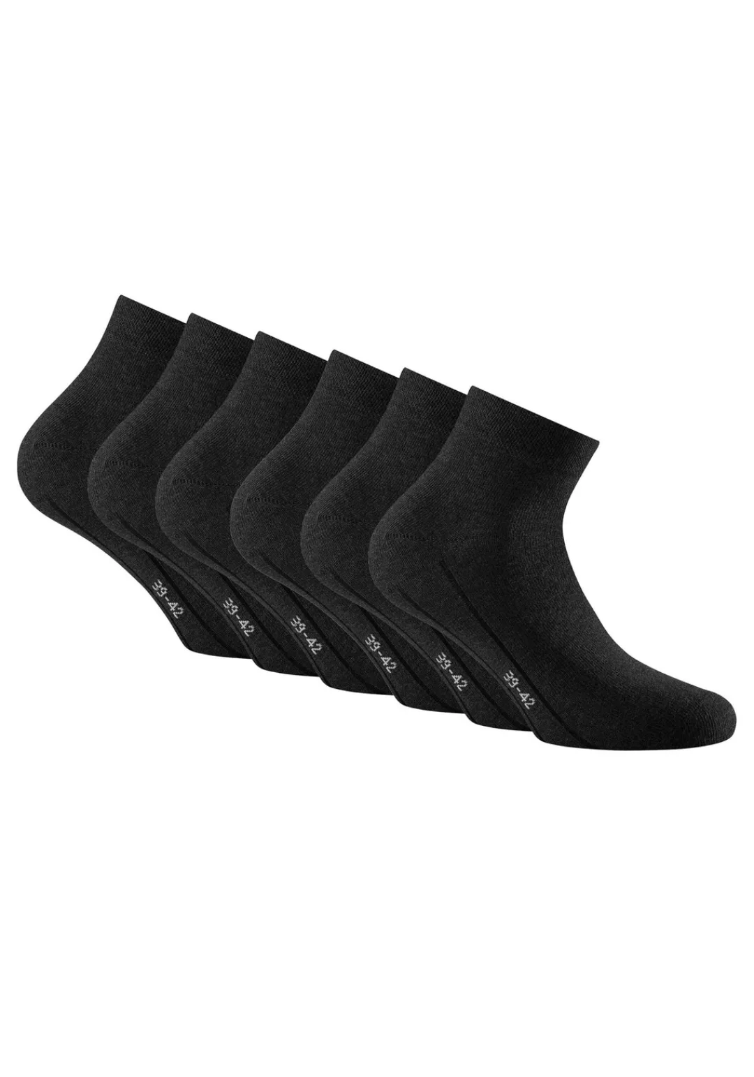 Rohner Socks Sneakersocken "Socken Sneaker Plus 3er Pack 6er Pack" günstig online kaufen