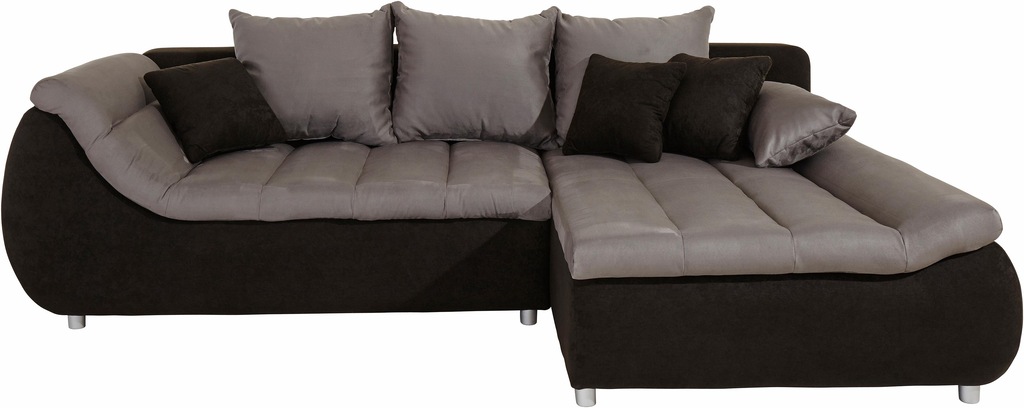 INOSIGN Ecksofa "Imola modern und elegant, bequem, aktuelle Steppung im Sit günstig online kaufen
