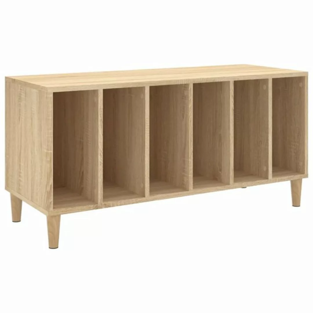 vidaXL Beistellschrank Plattenschrank Sonoma-Eiche 100x38x48 cm Holzwerksto günstig online kaufen