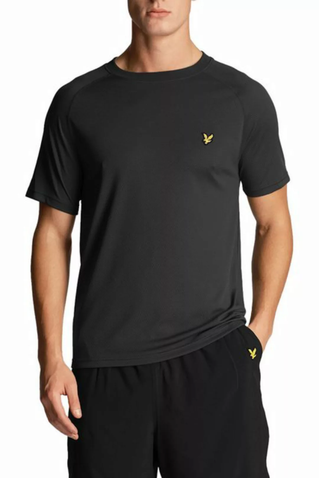 Lyle & Scott T-Shirt Herren Raglan, Elastisch Und Atmungsaktiver Stoff günstig online kaufen