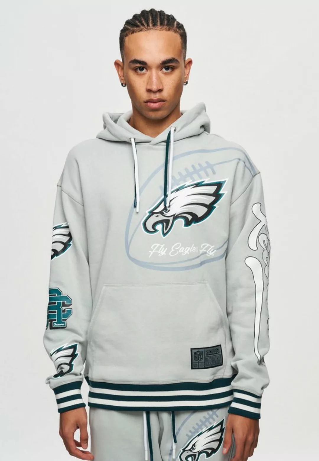 Recovered Hoodie NFL Eagles Fly günstig online kaufen