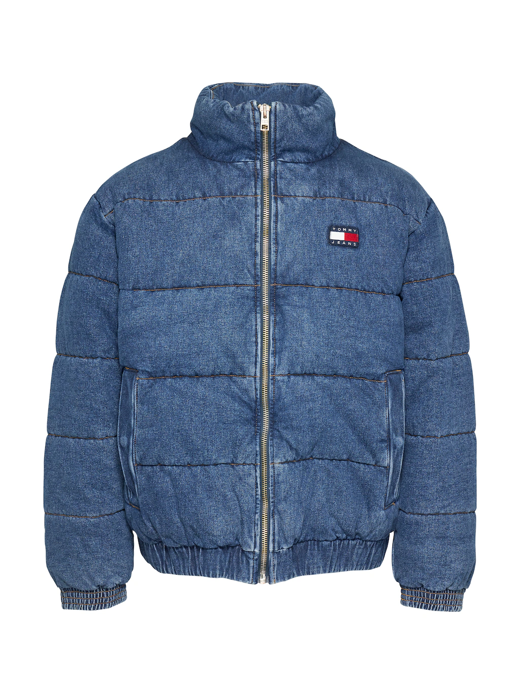 Tommy Jeans Steppjacke DENIM PUFFER JKT DH6051 mit bestickten Markenlogo au günstig online kaufen