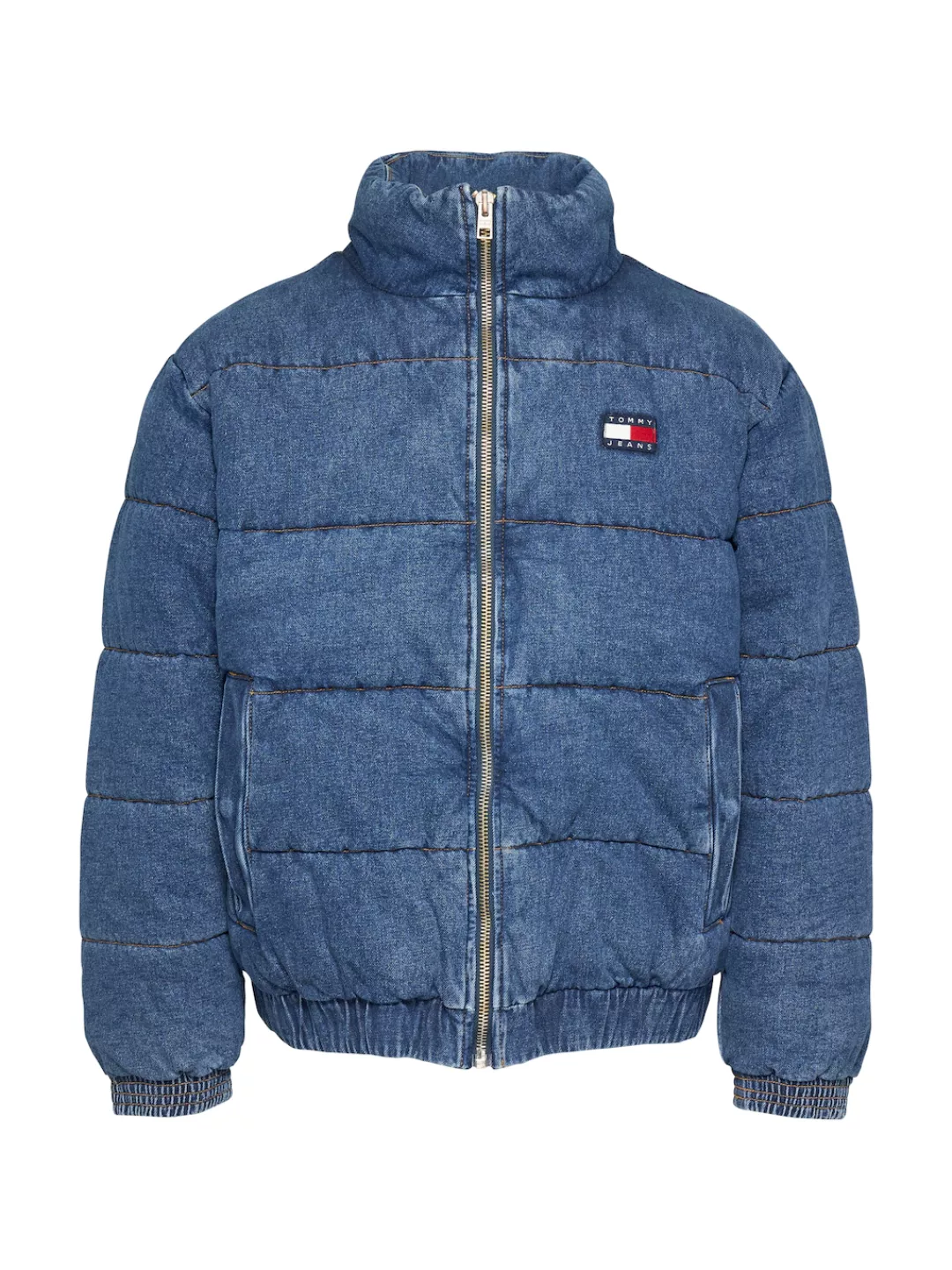 Tommy Jeans Steppjacke "DENIM PUFFER JKT DH6051", mit bestickten Markenlogo günstig online kaufen