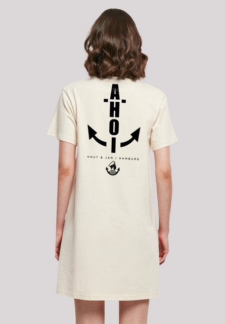 F4NT4STIC Shirtkleid "Ahoi Anker Knut & Jan Hamburg", Print günstig online kaufen