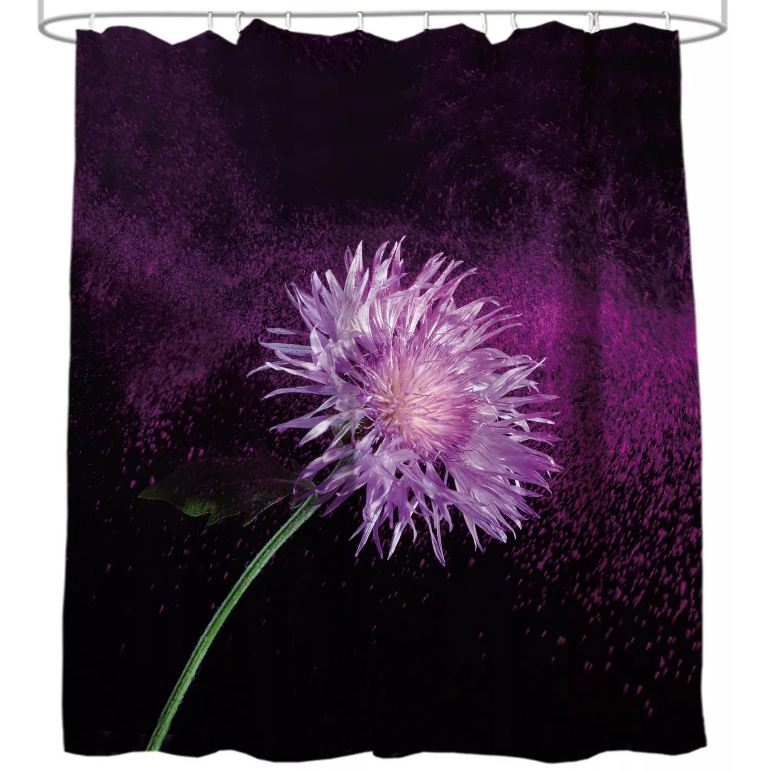 Sanilo Duschvorhang Purple Dust 180 x 200 cm günstig online kaufen