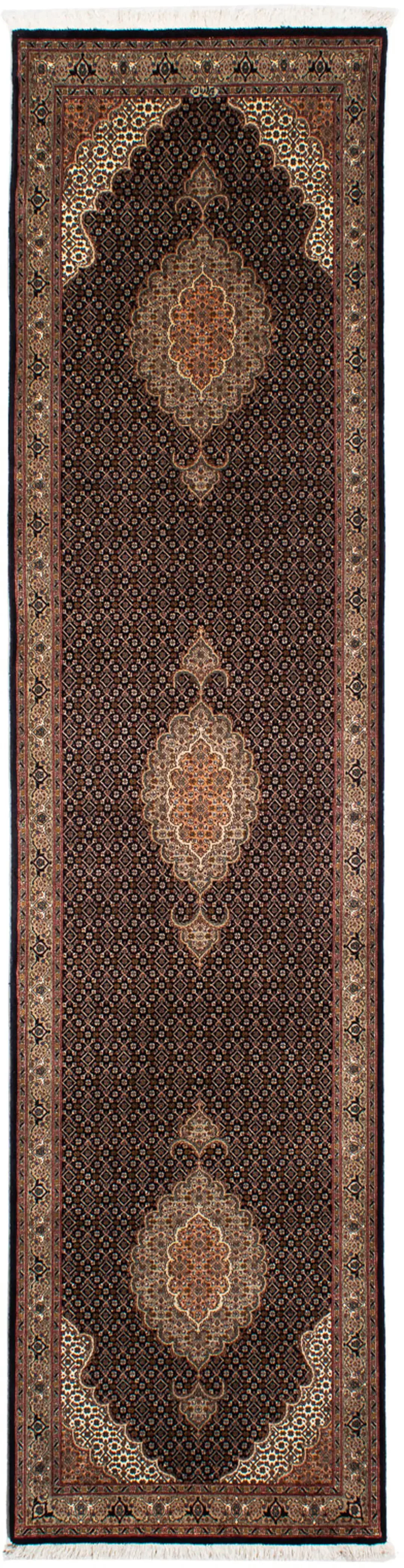 morgenland Orientteppich »Perser - Täbriz - 295 x 77 cm - dunkelblau«, rech günstig online kaufen