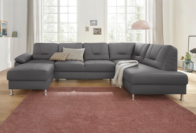 exxpo - sofa fashion Wohnlandschaft »Castello, hochwertiger Sitzkomfort, mo günstig online kaufen