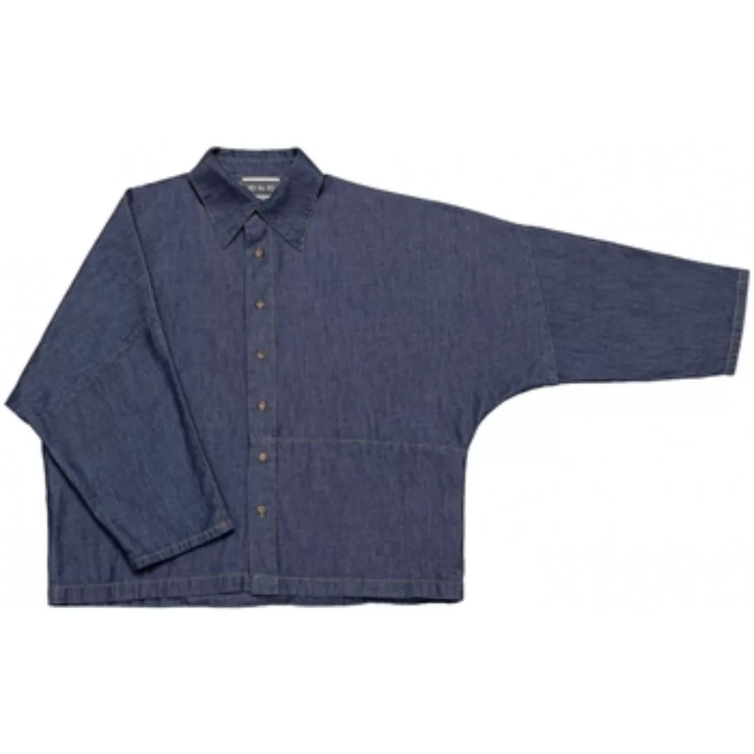 10 To 10  Blusen Denim Shirt - Dark Denim günstig online kaufen