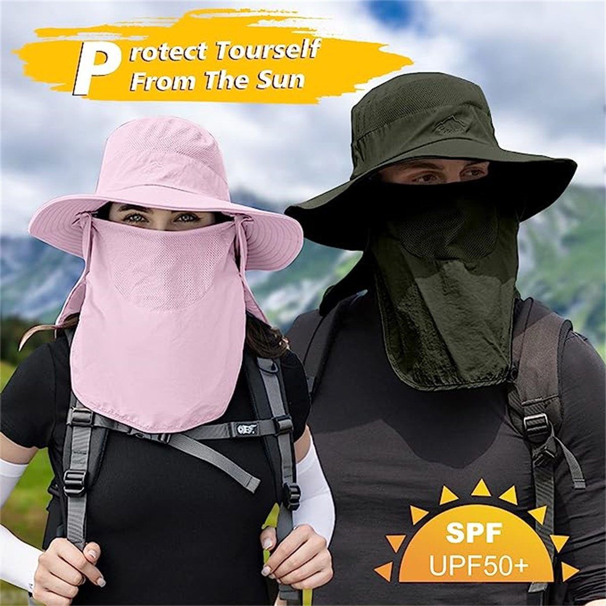 XDeer Sonnenhut Anglerhut,Sonnenschutz Faltbar SafariHut,Schlapphut,Schlapp günstig online kaufen