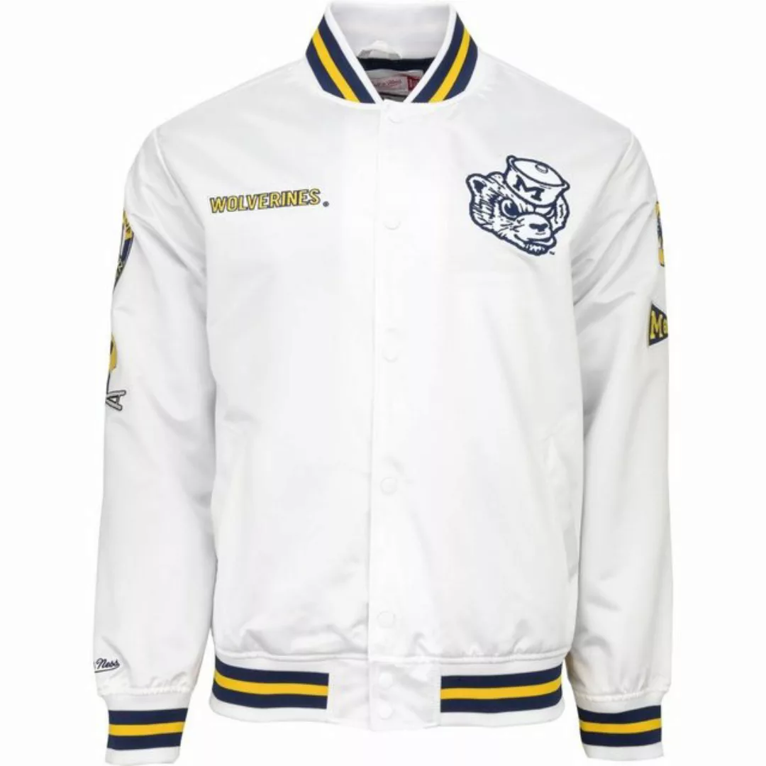 Mitchell & Ness Collegejacke City Collection Satin University Michigan günstig online kaufen