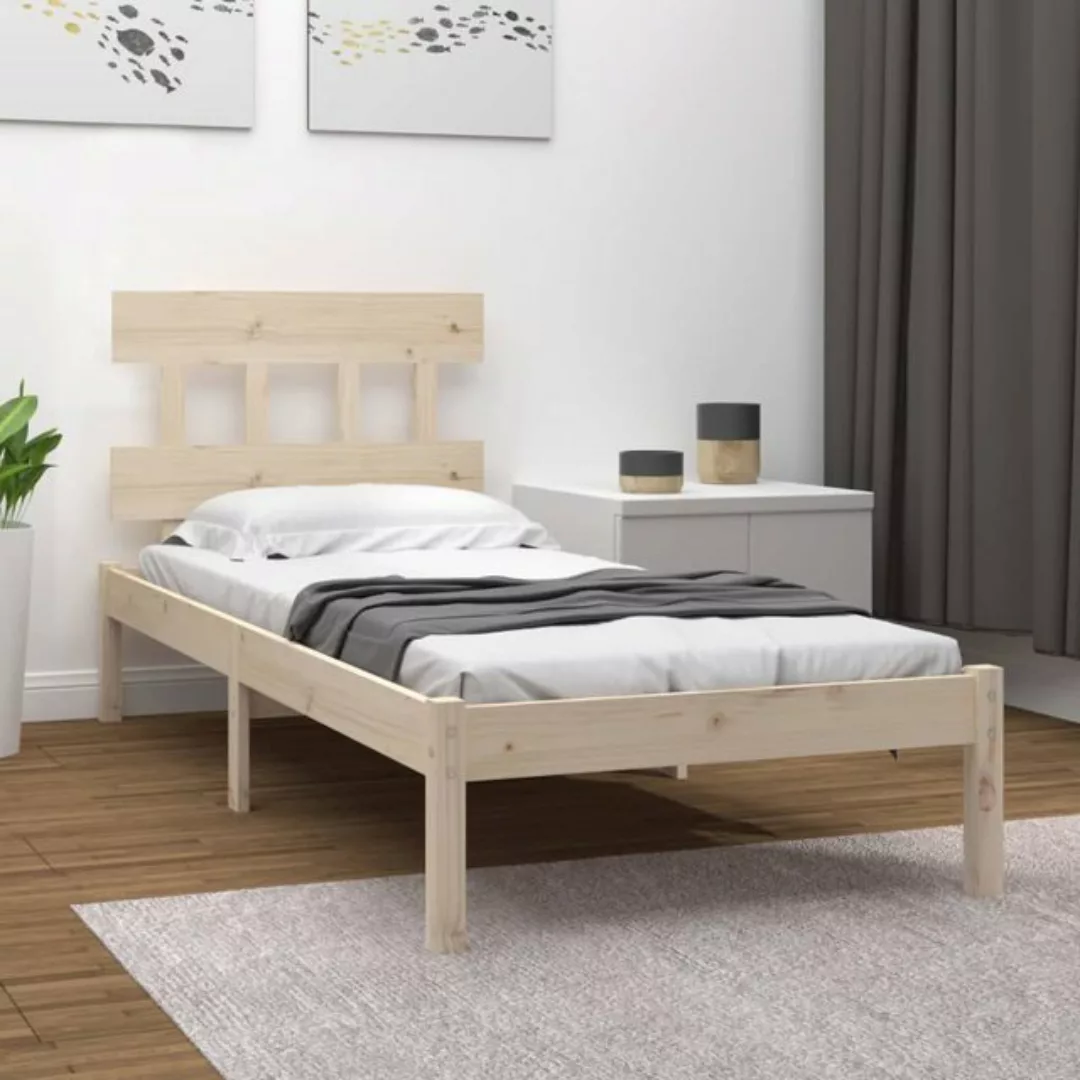 vidaXL Bett Massivholzbett 90x200 cm günstig online kaufen