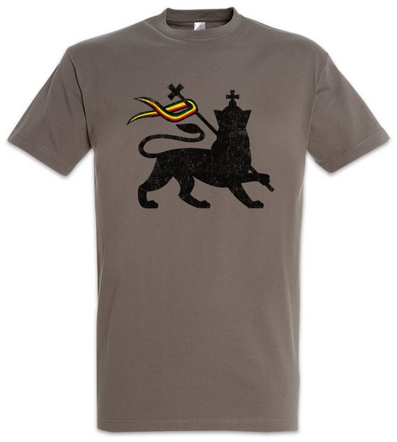 Urban Backwoods Print-Shirt Lion Of Judah I Herren T-Shirt Selassie Irie Re günstig online kaufen