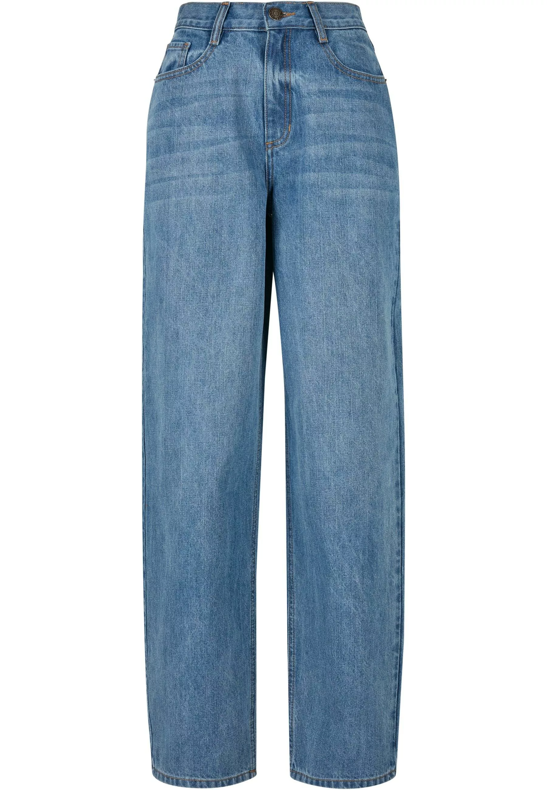 URBAN CLASSICS Bequeme Jeans "Urban Classics Damen Ladies High Waist 90´S W günstig online kaufen