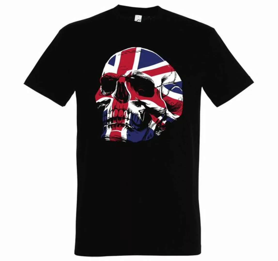 Youth Designz T-Shirt UK England Totenkopf Schädel Logo Herren Shirt mit tr günstig online kaufen