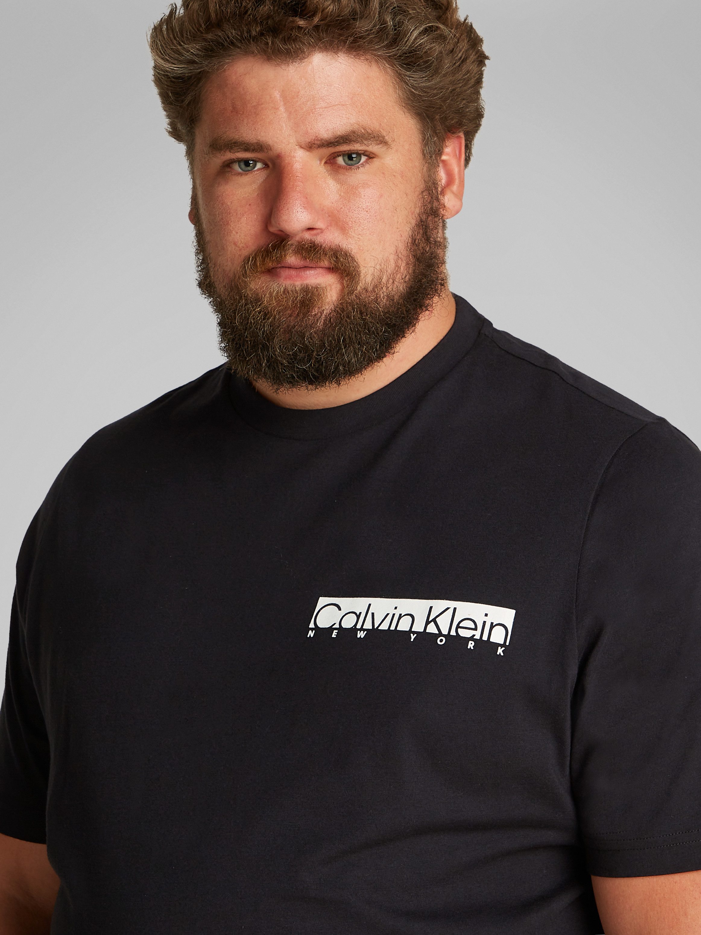 Calvin Klein Big&Tall Rundhalsshirt BT_NY CHEST günstig online kaufen