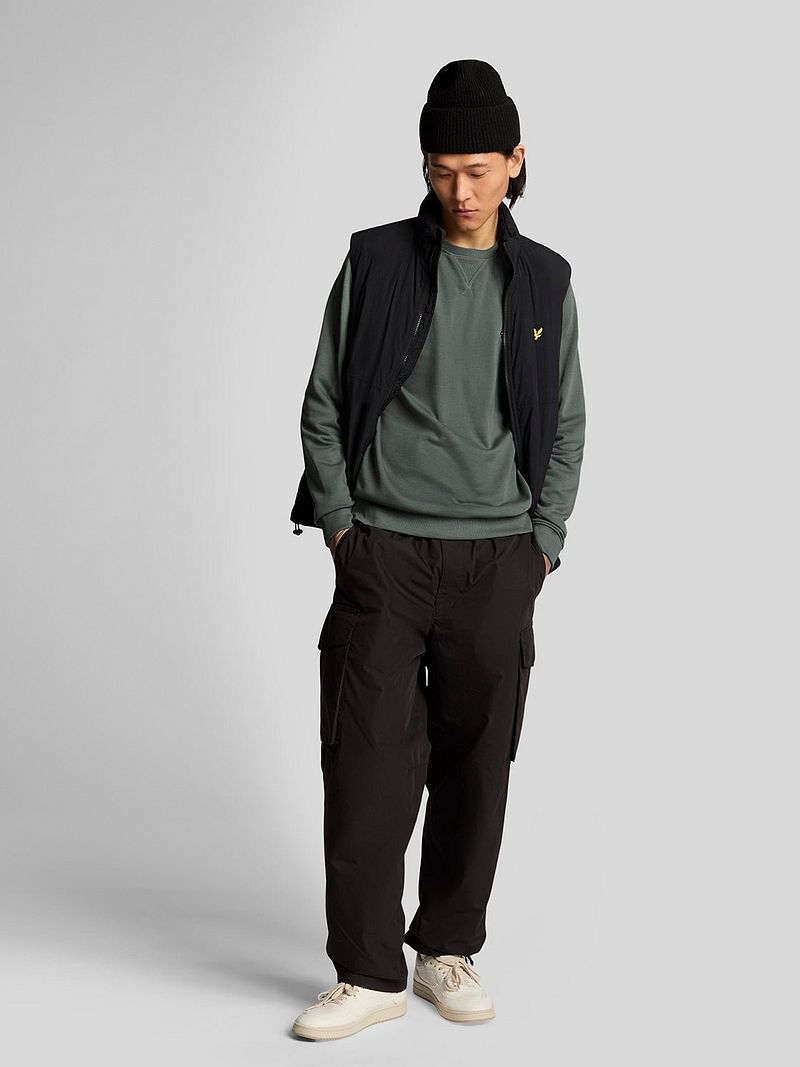 Lyle & Scott Pullover Mercurial Grün - Größe M günstig online kaufen