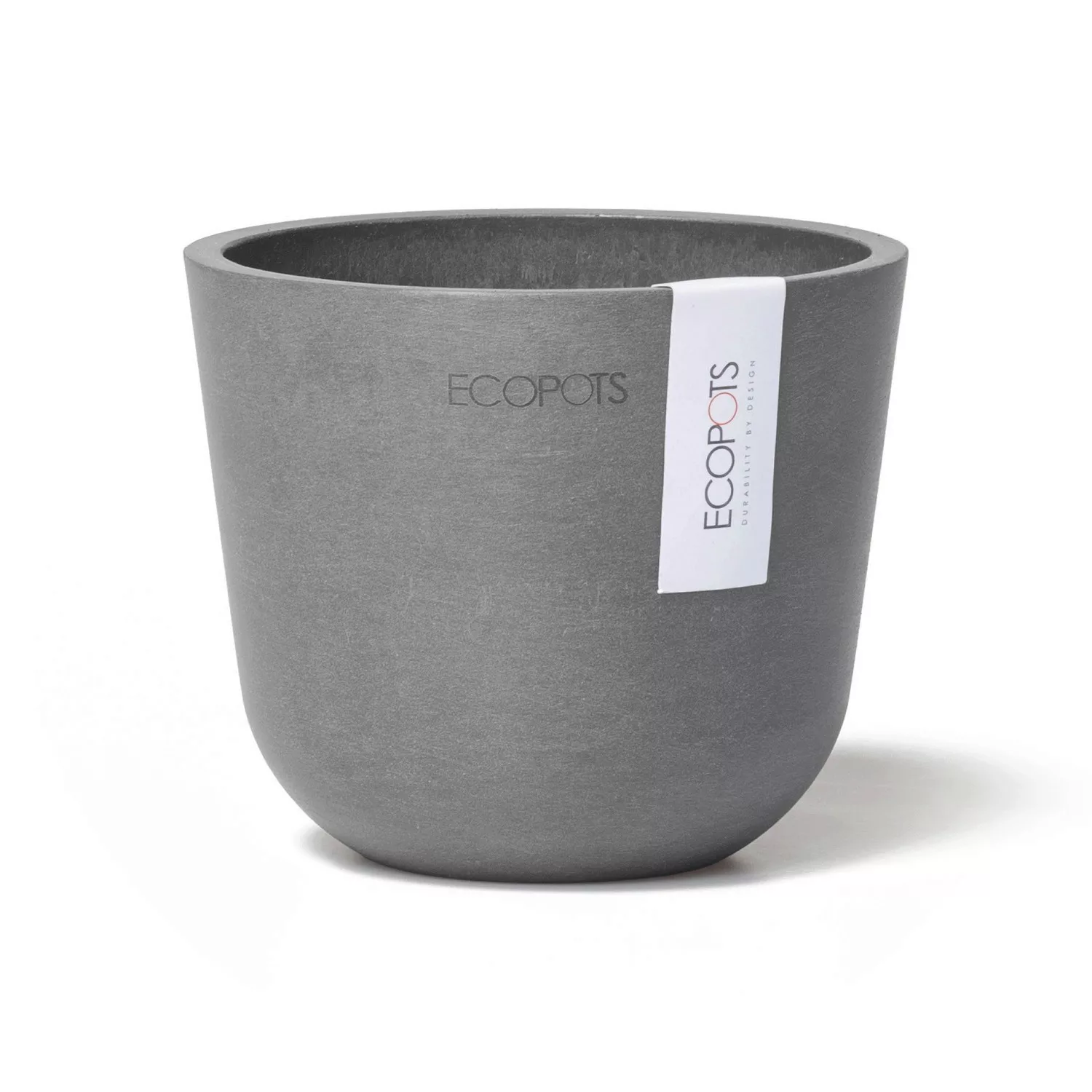 Ecopots Pflanztopf Oslo Mini Grau 11,5 cm x 10 cm günstig online kaufen