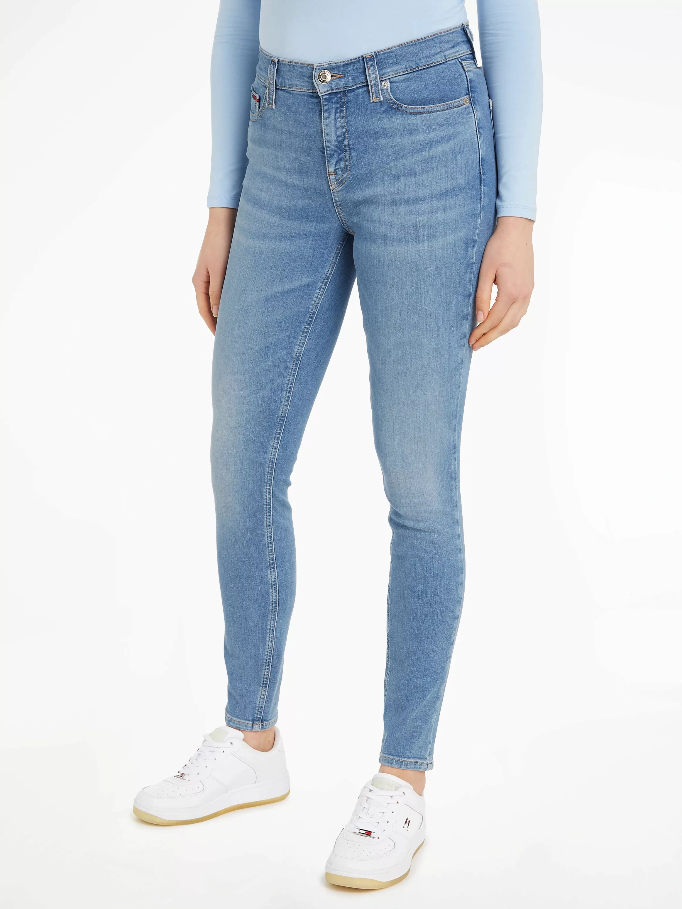 Tommy Jeans Skinny-fit-Jeans, mit dezenten Label-Applikationen günstig online kaufen