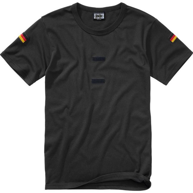 BWuM T-Shirt BWuM Bundeswehr Tropenshirt mit Flaggen & Klett günstig online kaufen