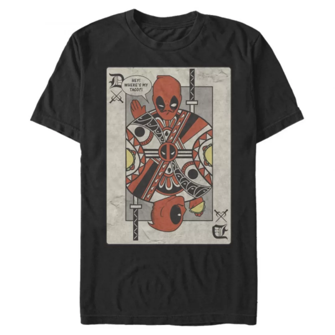 Marvel - Deadpool - Deadpool Playing Card - Männer T-Shirt günstig online kaufen