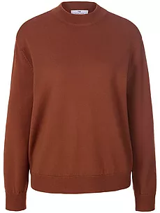 Pullover aus 100% Schurwolle Biella Yarn Peter Hahn braun günstig online kaufen
