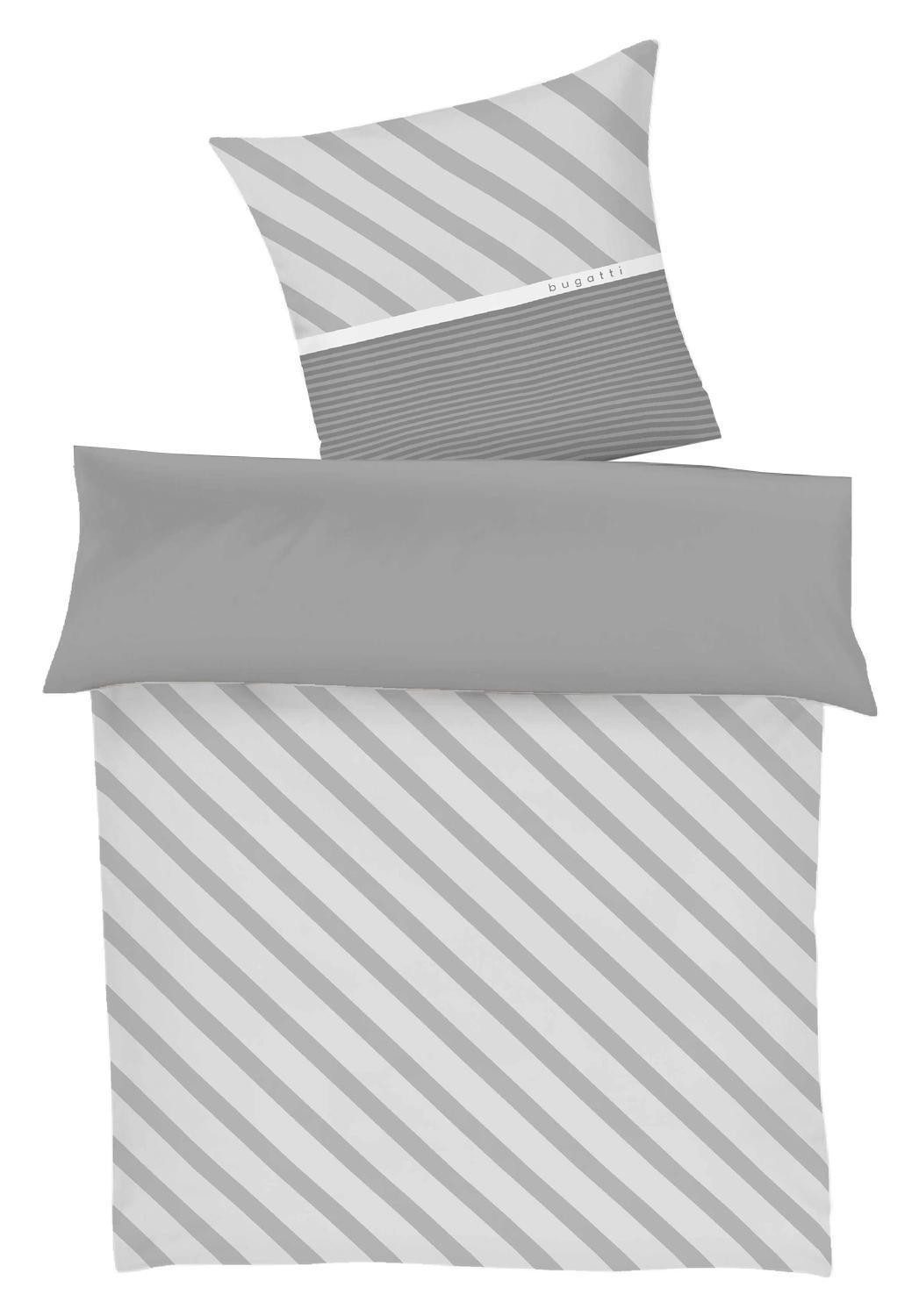 bugatti Bettwäsche Satin-Wende-Bettwäsche BAGI, 155 x günstig online kaufen