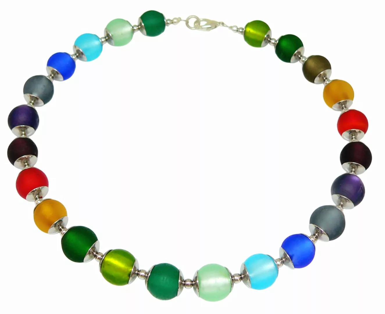 traumschmuck Collier 205e Halskette Lampwork Perlen günstig online kaufen