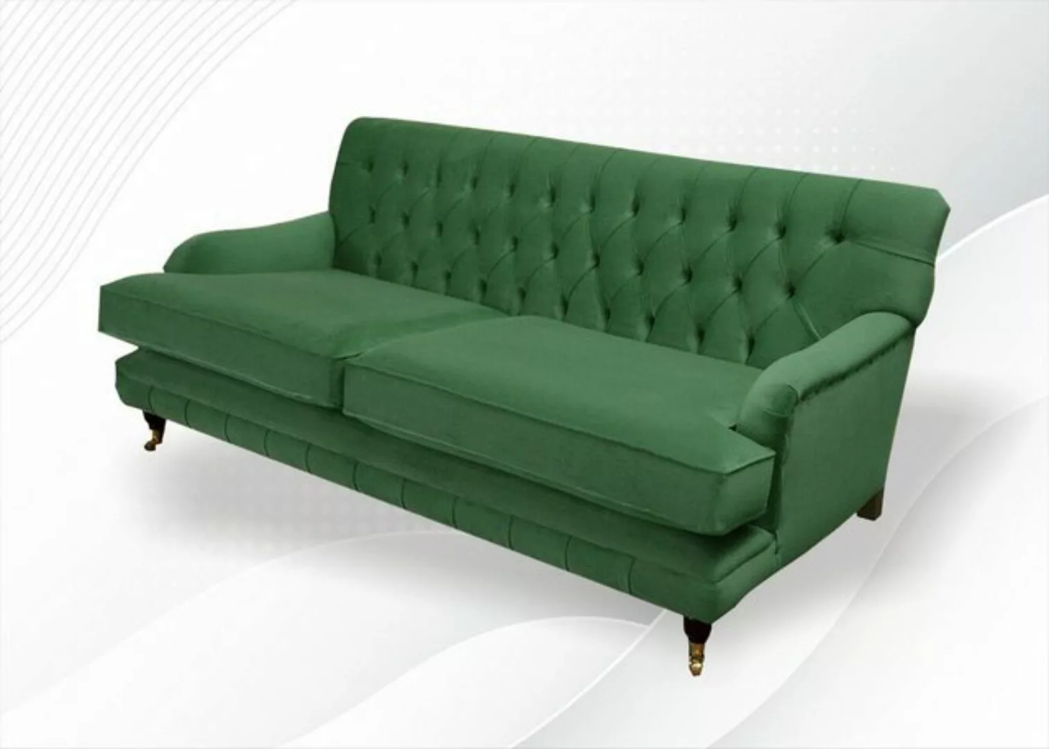 JVmoebel Chesterfield-Sofa, Chesterfield 3 Sitzer Design Sofa Couch 190 cm günstig online kaufen