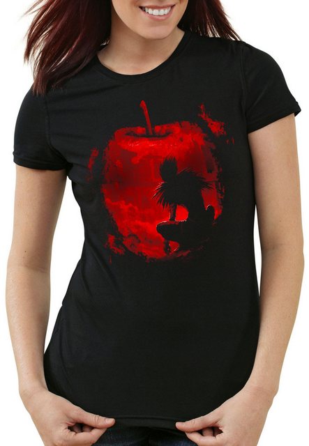 style3 T-Shirt Shinigami Apfel death manga anime note günstig online kaufen