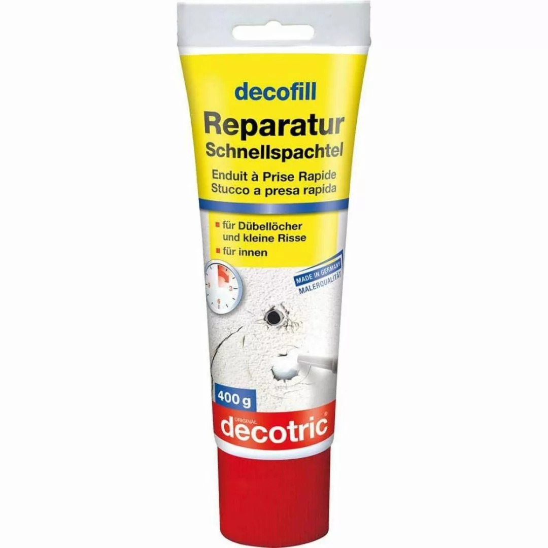 decotric® Spachtelmasse Decotric Decofill Reparatur-Schnellspachtel 400 günstig online kaufen